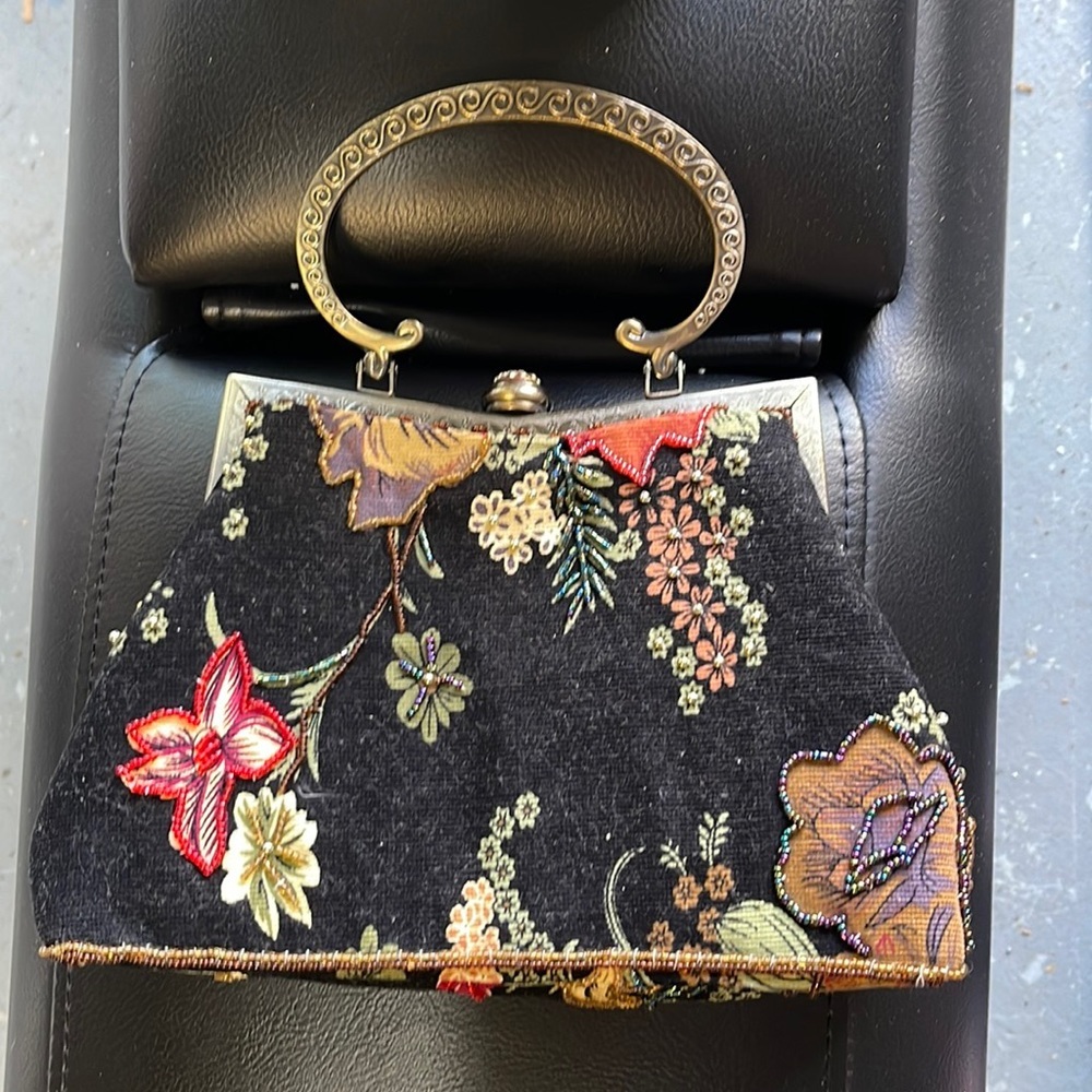 Vintage beaded handbag
